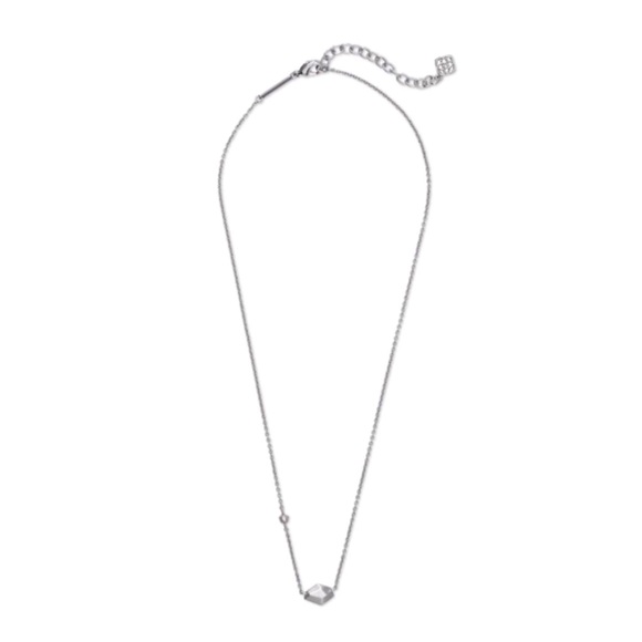 KENDRA SCOTT • Silver Laureen Necklace - Picture 3 of 4